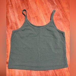 Arq organic cotton cropped tank
